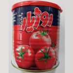 گوجه 1 150x150 - رب گوجه 800 گرمی کلیددار درپوش دار با غلظت بسیار بالا - روژیار
