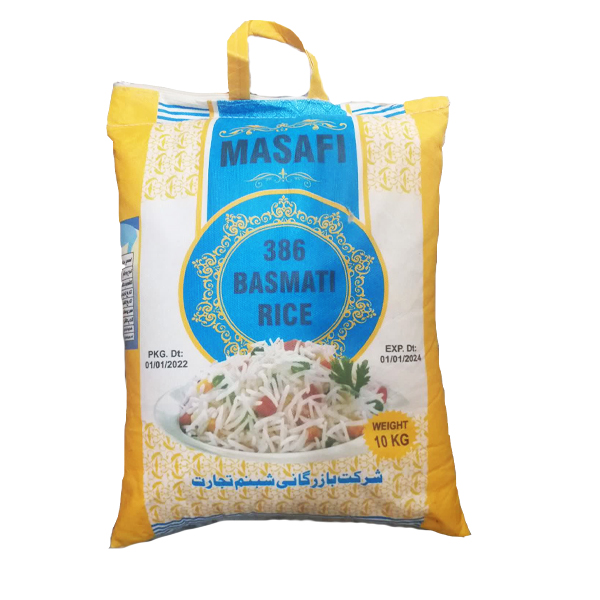 برنج پاکستانی مسافی کیسه ده کیلوگرم