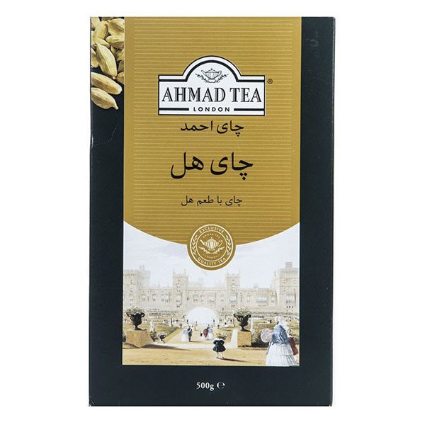 چای سیاه احمد با طعم هل – 500 گرم