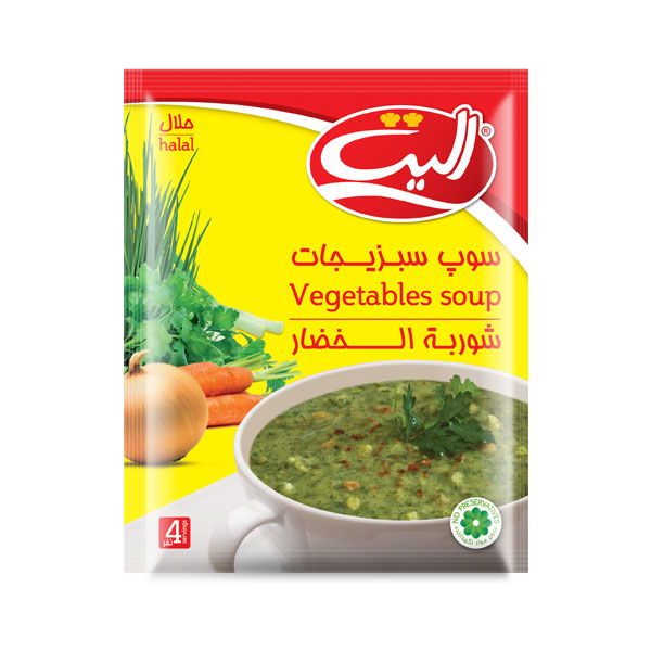 سوپ نیمه آماده سبزیجات الیت