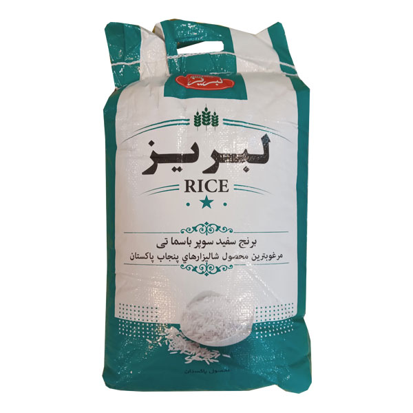 برنج پاکستانی سوپرباسماتی لبریز کیسه ده کیلوگرمی