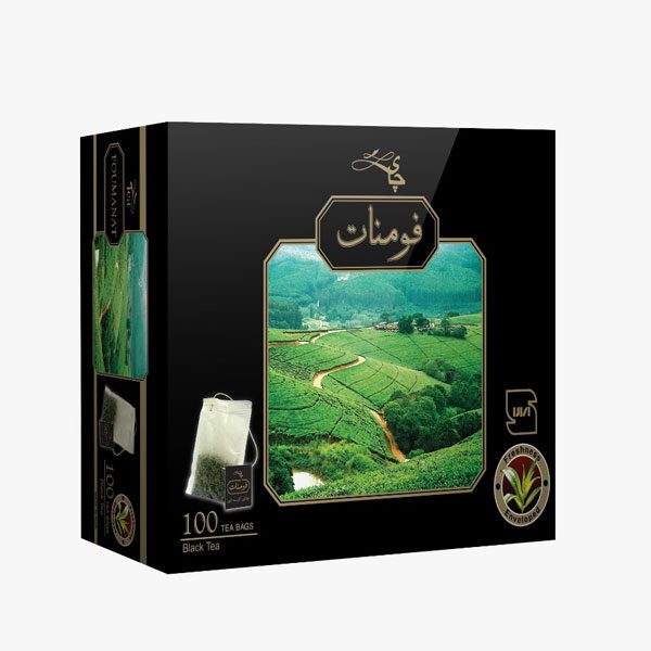 چای کیسه ای فومنات لفاف دار معطر – 100 عددی